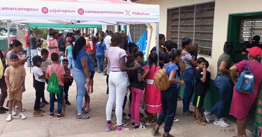 Femsur se desplegó con el Plan de Amor en Acción en Bolívar